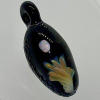 Floating opal implosion pendant
