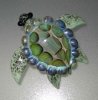 Sea Turtle TUTORIAL - How to make a Boro Sea Turtle Pendant Lampwork glass