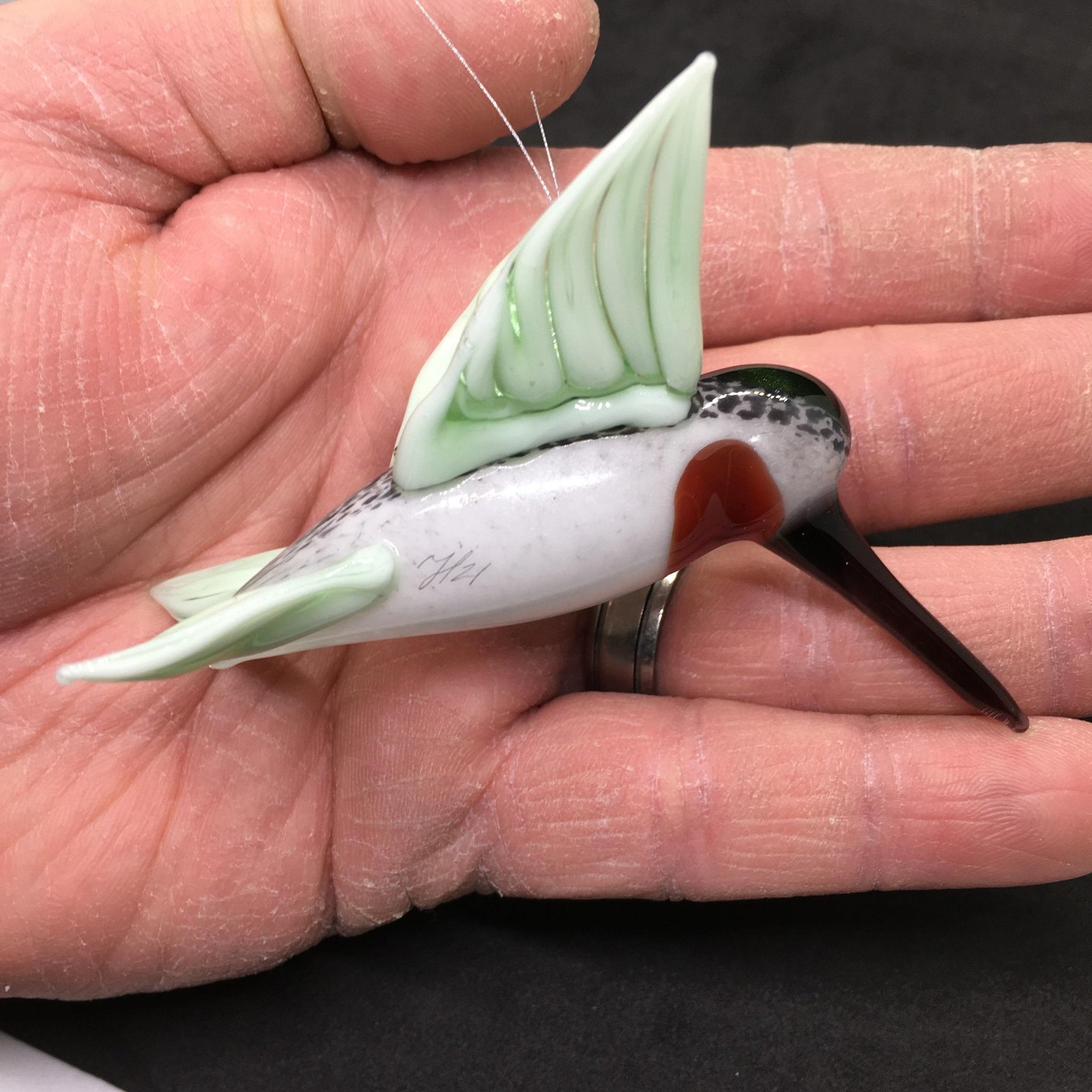 Ruby Throated Hummingbird