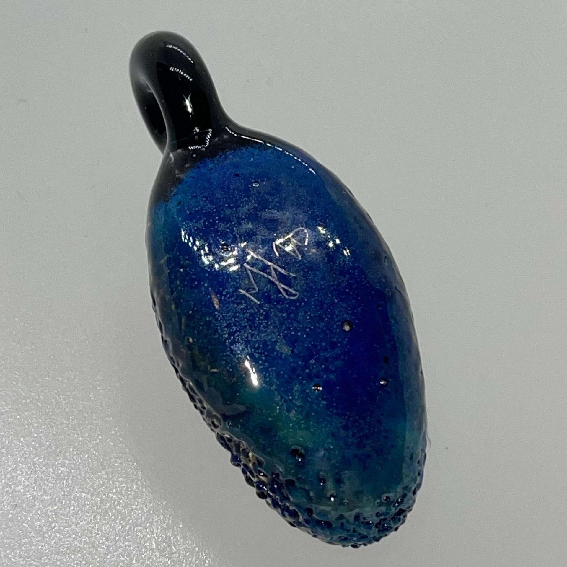 Floating opal implosion pendant